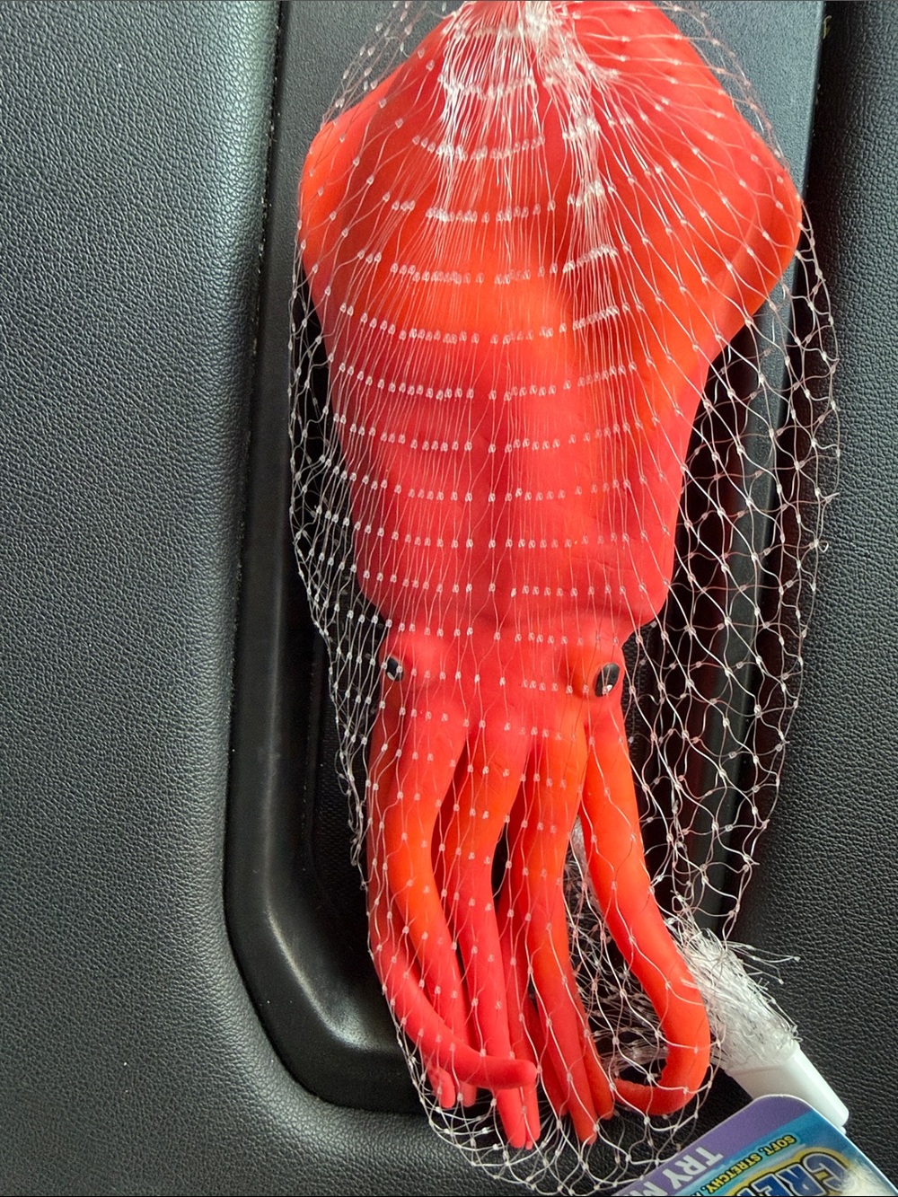 Red Squid squishy Toy